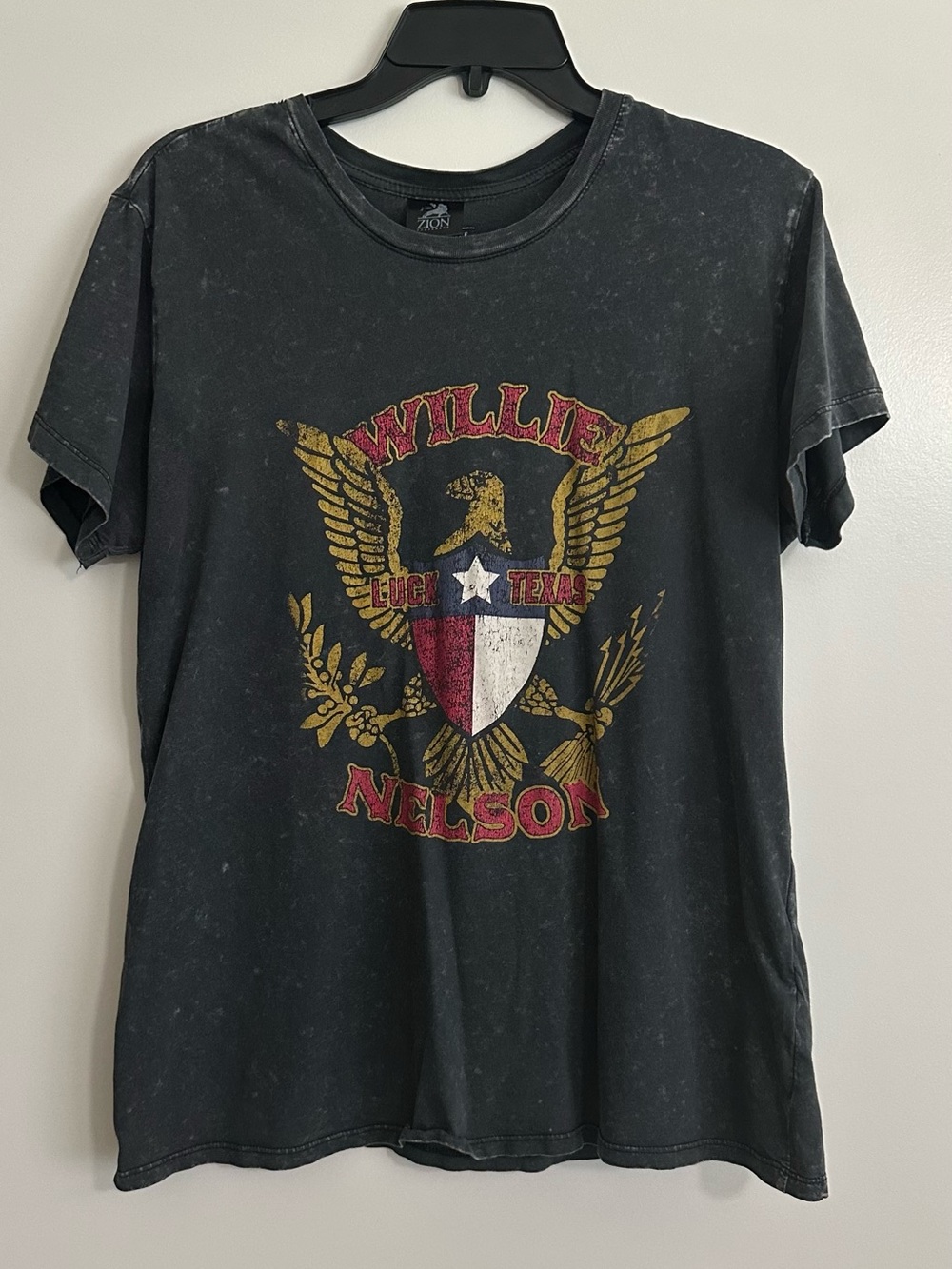 Willie Nelson Black/Gray Graphic Tee